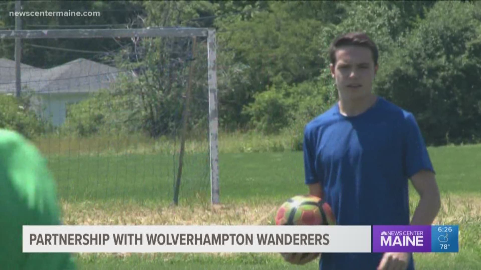 Wolverhampton Wanderers development academy coach visits Bangor