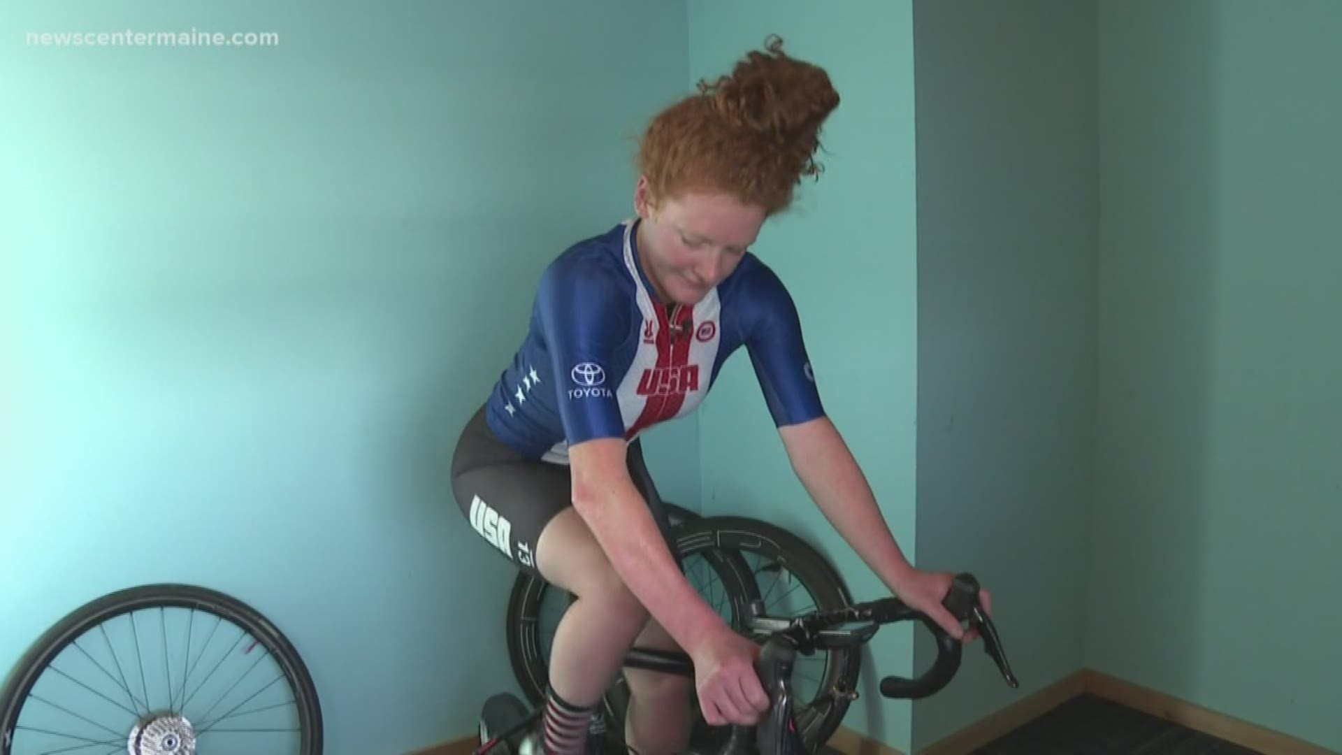Clara Brown is competing for a spot on Team USA's Paralympic team.