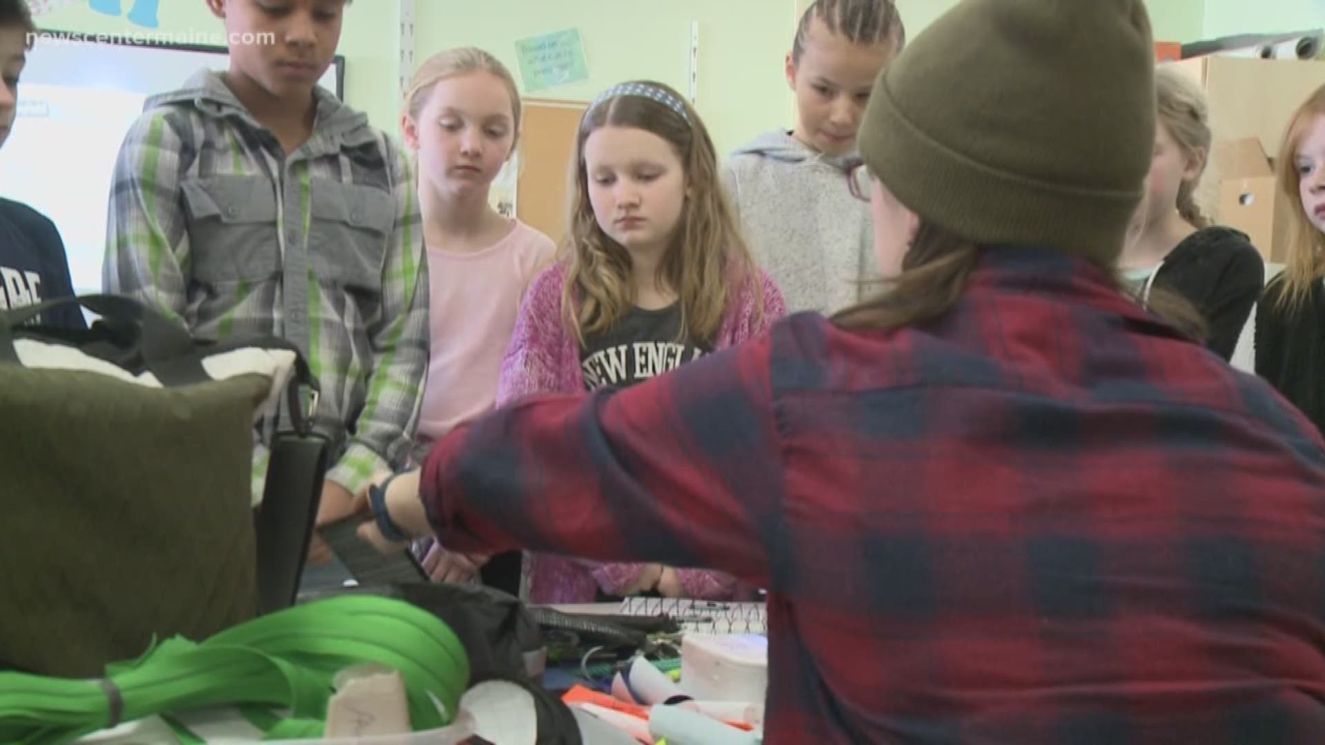 Schools are always looking for creative ways to raise money to pay for things that they need... One elementary school in South Portland is hoping it's creative curriculam will lead to some cash.