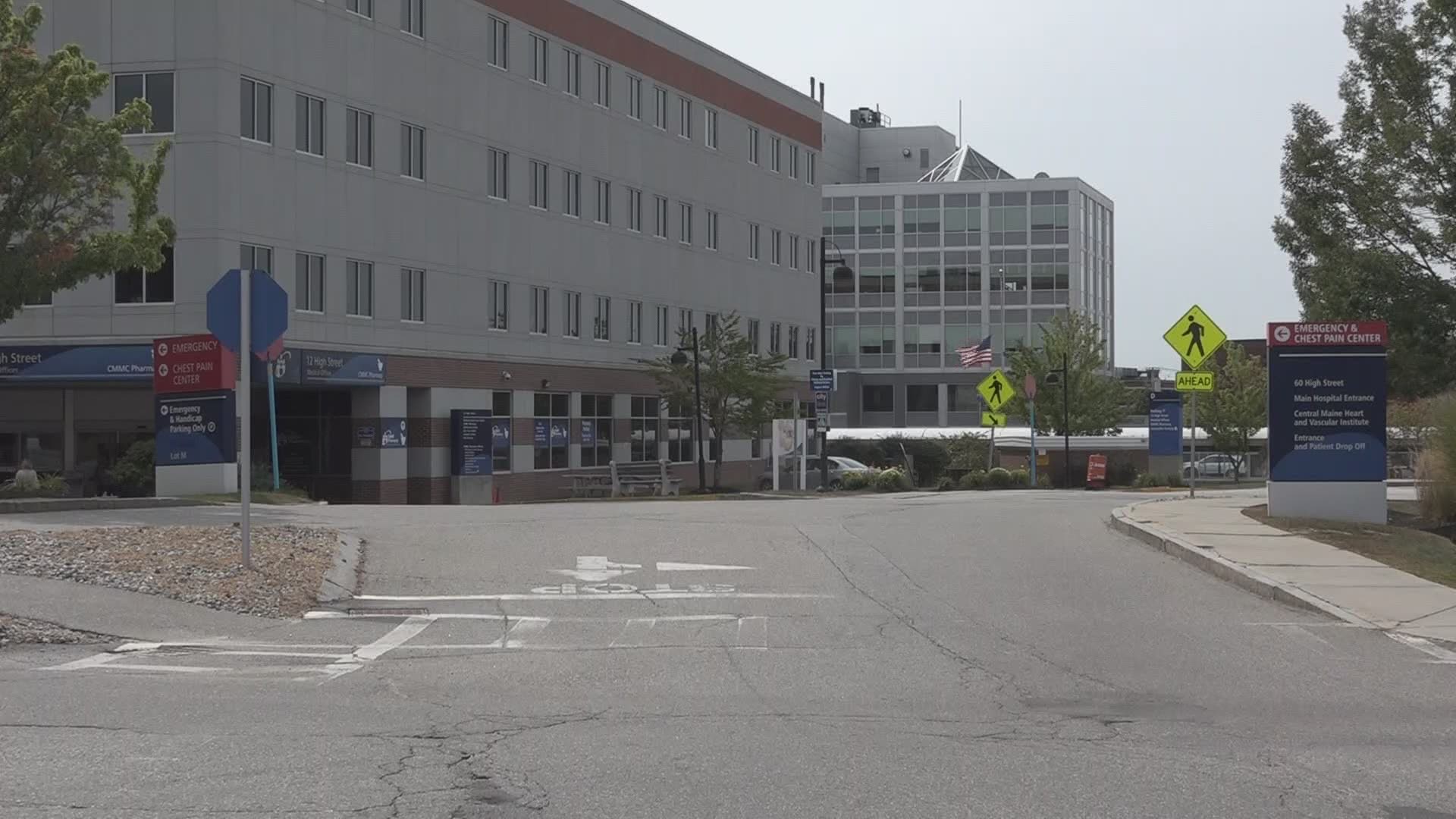 Tuesday afternoon Central Maine Medical Center said the call from a person threatening to shoot up the hospital is no longer credible.