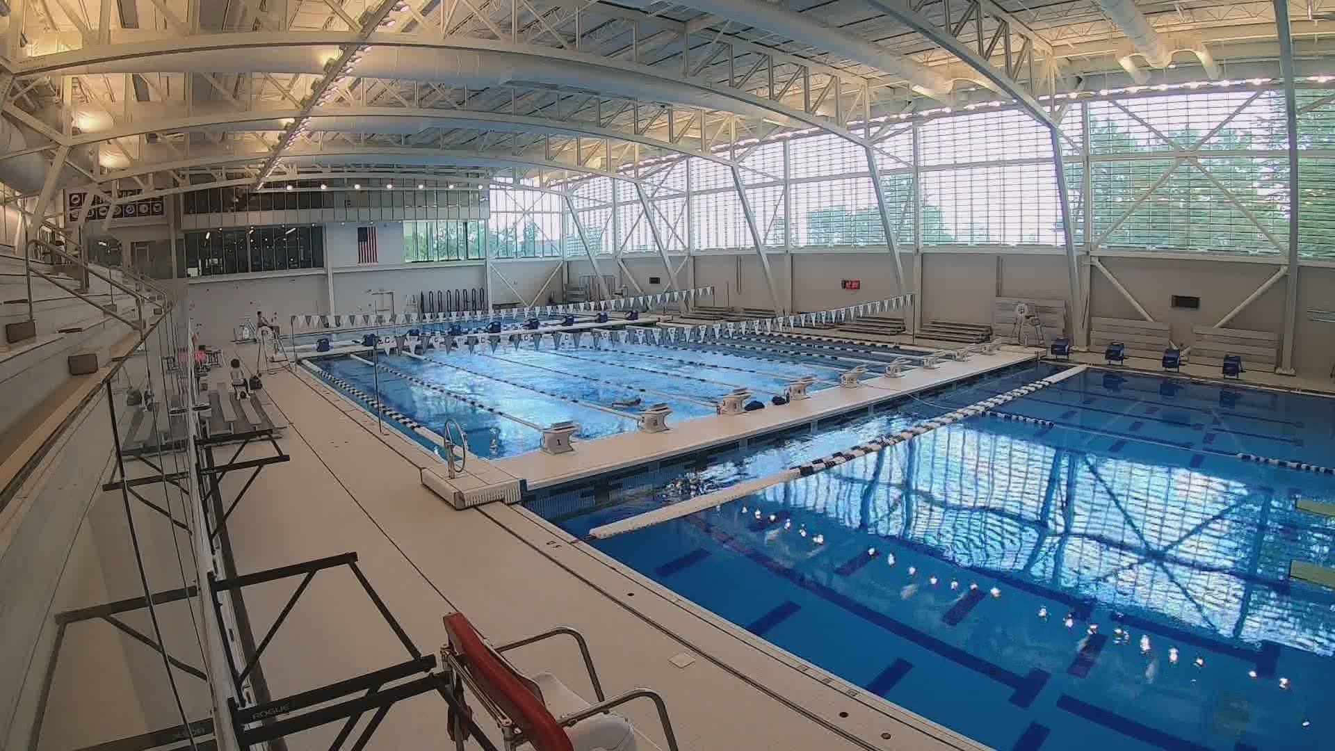 The new pool is located at Colby College, and will allow both swimmers and divers to experience a 50-meter pool, which is the standard for Olympic competitions.
