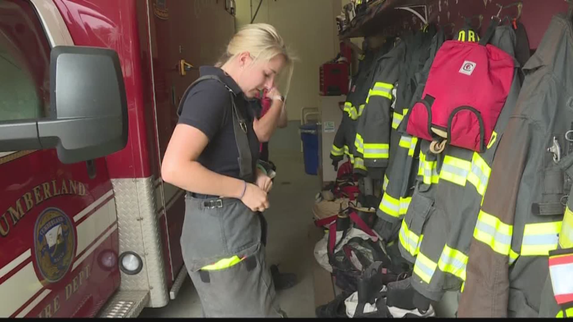 More female firefighters in Maine