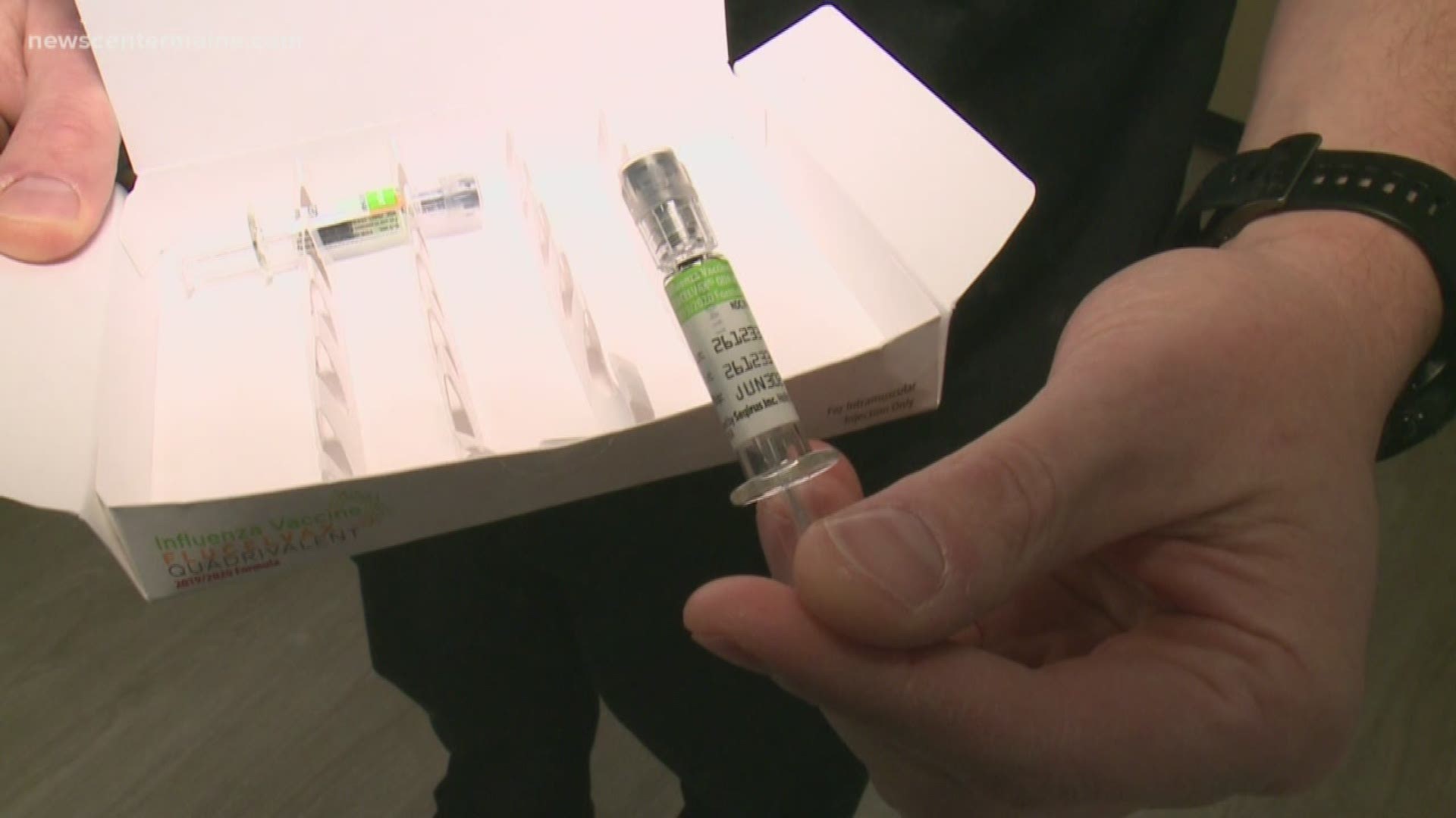 Flu cases on rise in Maine