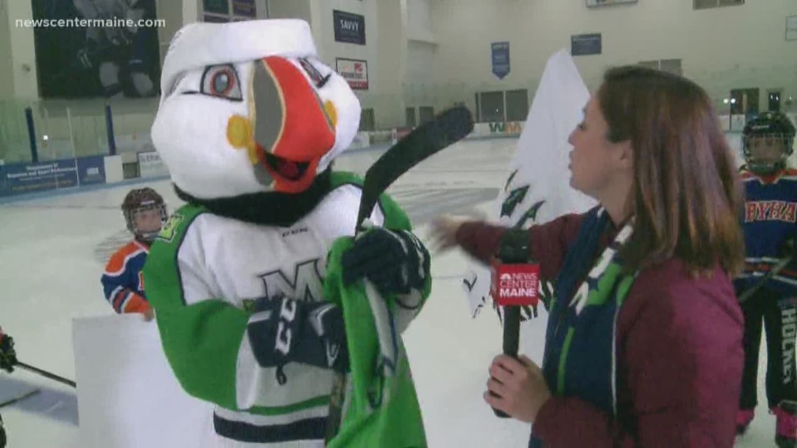 Maine Mariners mascot Beacon the Puffin - December 17, 2018 Photo on  OurSports Central