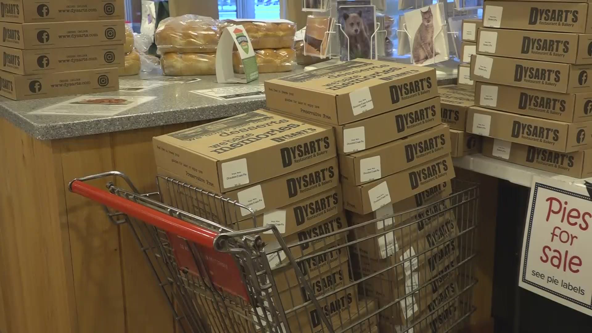 Places like Dysart's and Governor's restaurants and the Bangor Area Homeless Shelter are offering to-go options this Thanksgiving to help people get their fixings.