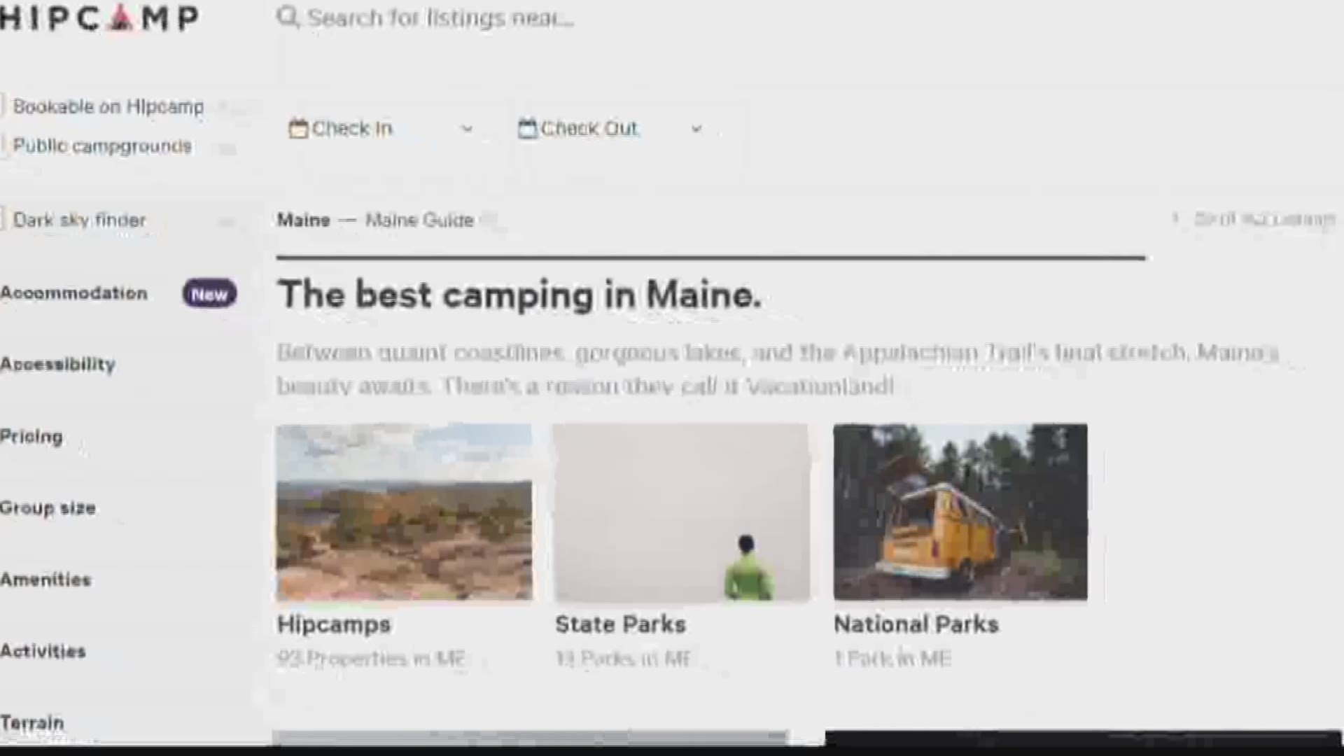 NOW: 'Hipcamping' in Maine