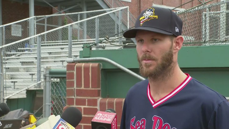 It's a solid outing for Chris Sale at Hadlock, and a 14th straight win for  the Sea Dogs