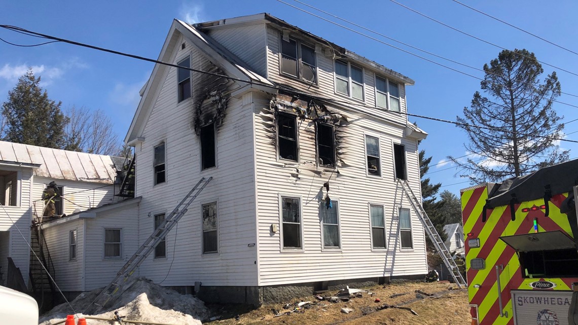 Skowhegan fire displaces apartment complex residents