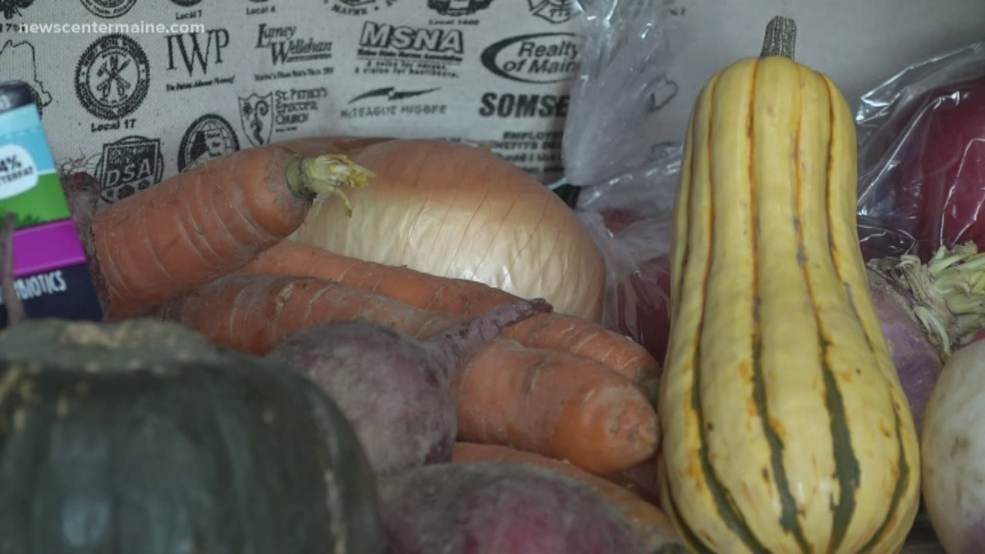 On Thanksgiving, the Brewer nonprofit will give away 1,300 food baskets to Mainers in need this holiday season.