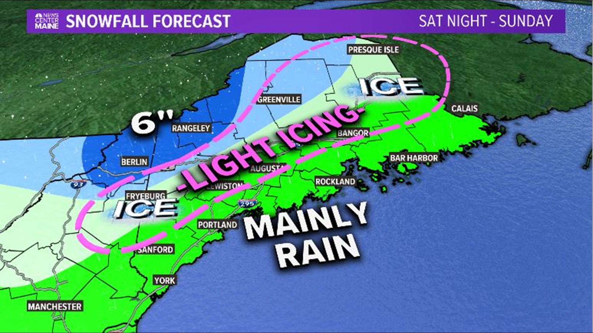 Coastal rain, mountain snow this weekend in Maine | newscentermaine.com