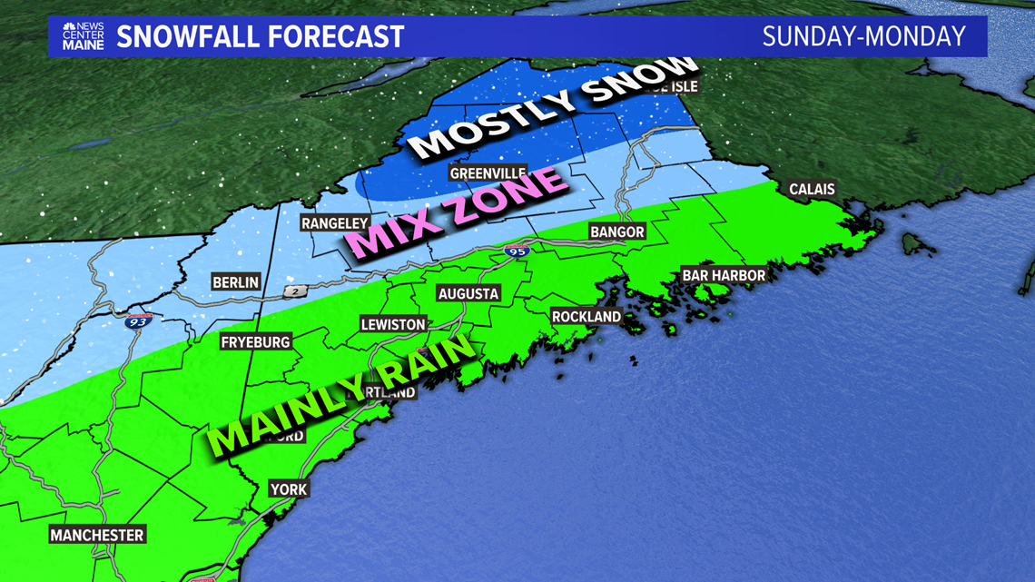 Maine March weather Thunderstorms Friday, another storm Sunday