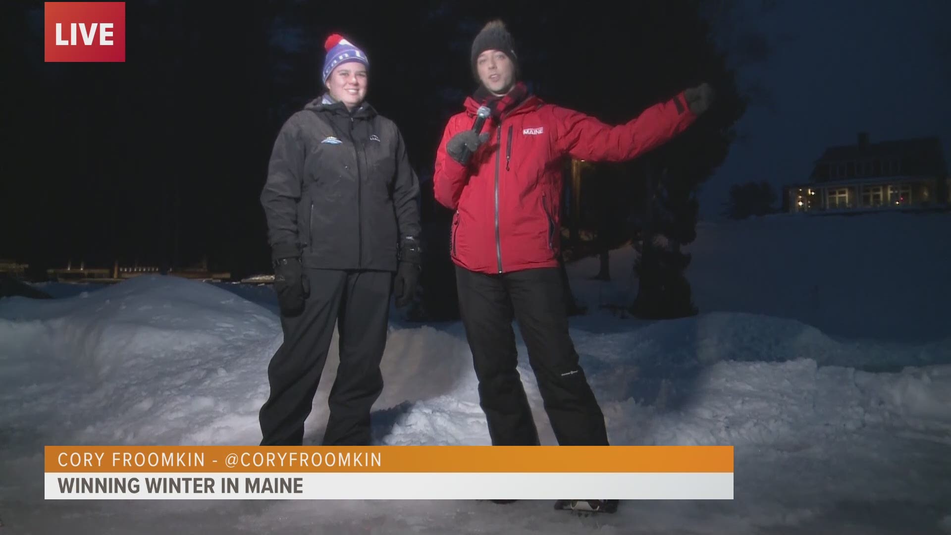 Cory Froomkin joins L.L.Bean Discovery School official talking about how snowshoes can help you win winter.