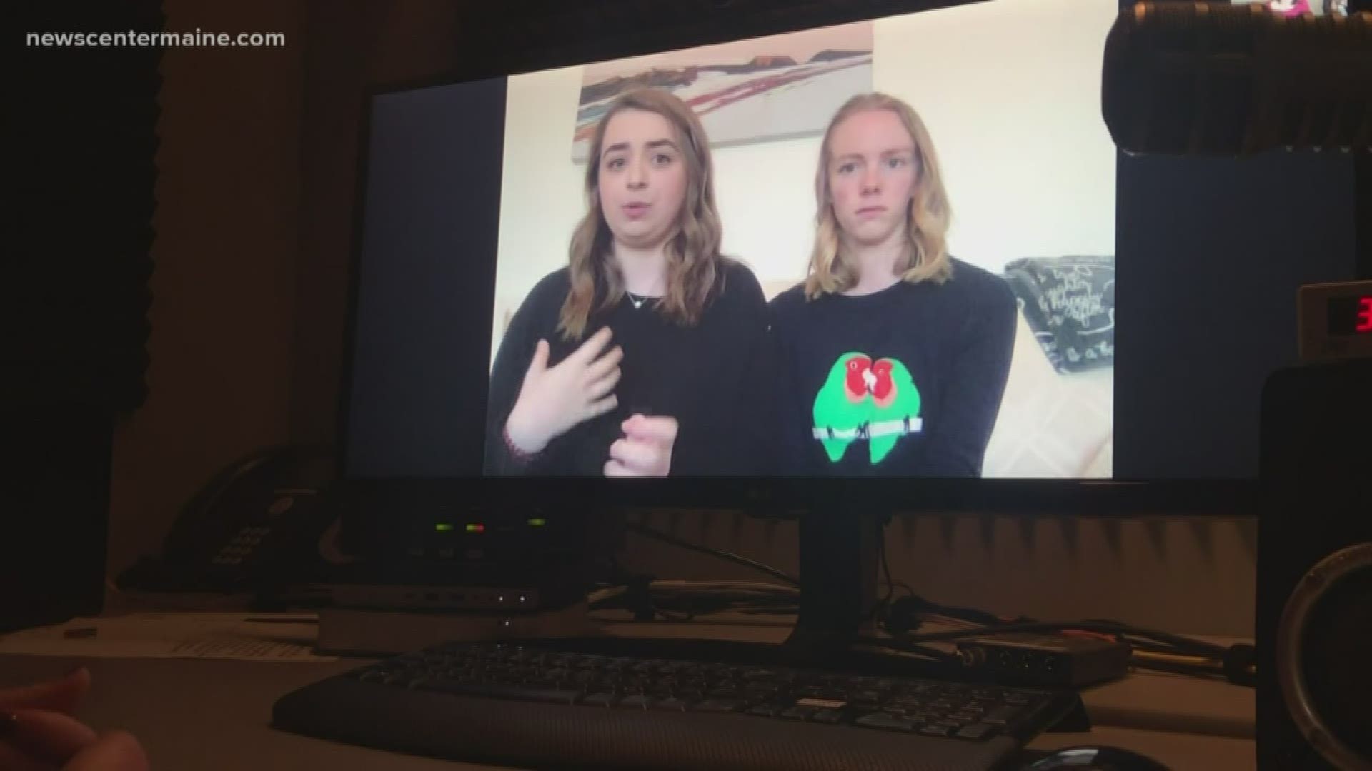 NEWS CENTER Maine exclusively sat down with two young women in Southern Maine who are in quarantine due to COVID-19.