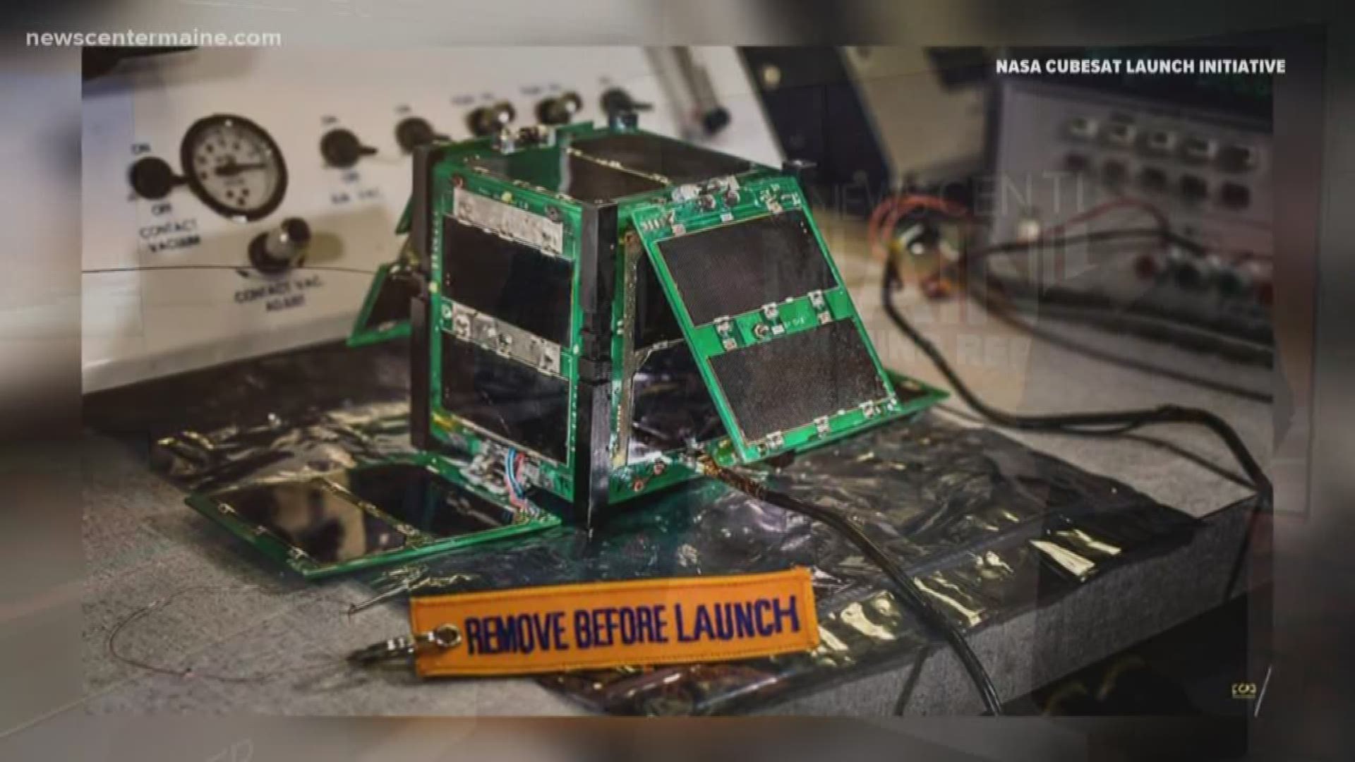 Some Maine public schools and college students will contribute to NASA's space research programs with a small satellite.