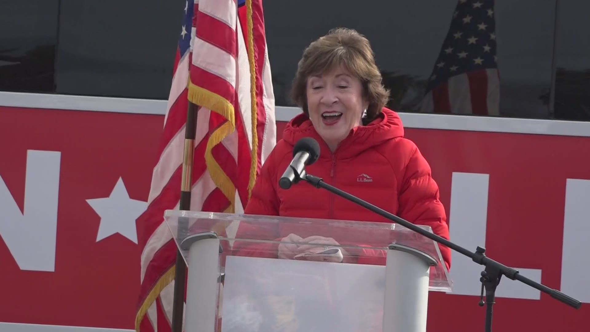 Collins says she will also serve those who didn't vote for her while making history in the process.