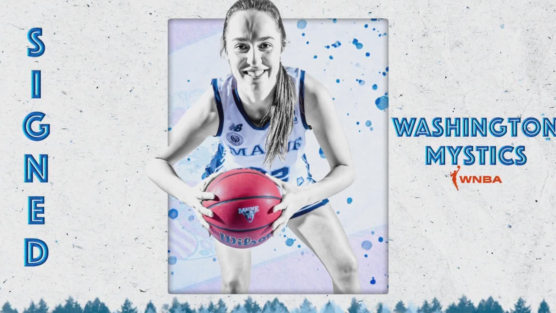 The guard, Blanca Millan, has signed a training camp contract with the Washington Mystics.