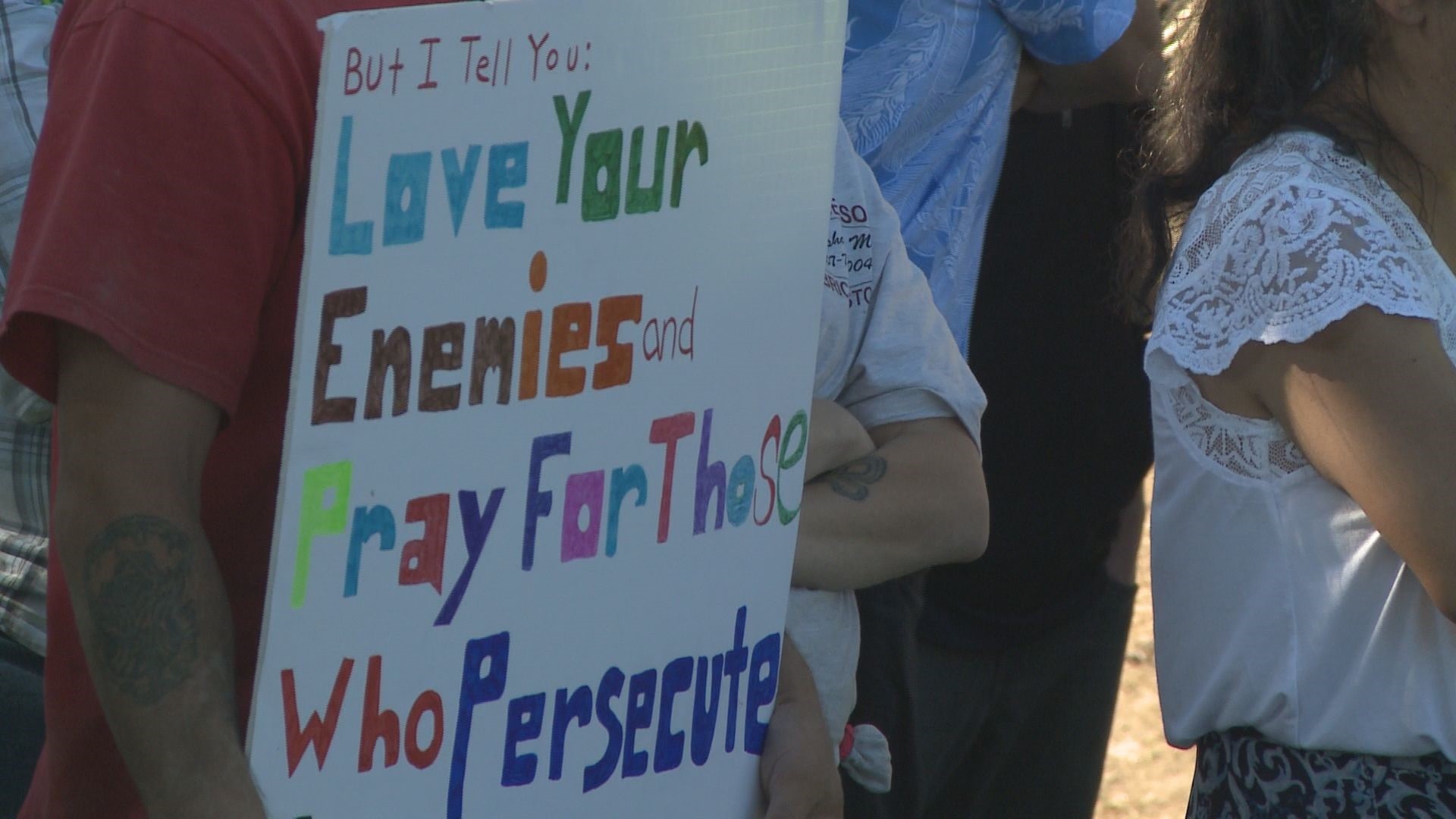 Lewiston Protest Calls For An End To Violence 