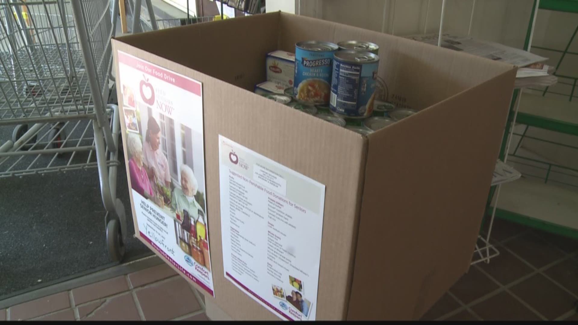 Drive to help seniors facing food insecurity