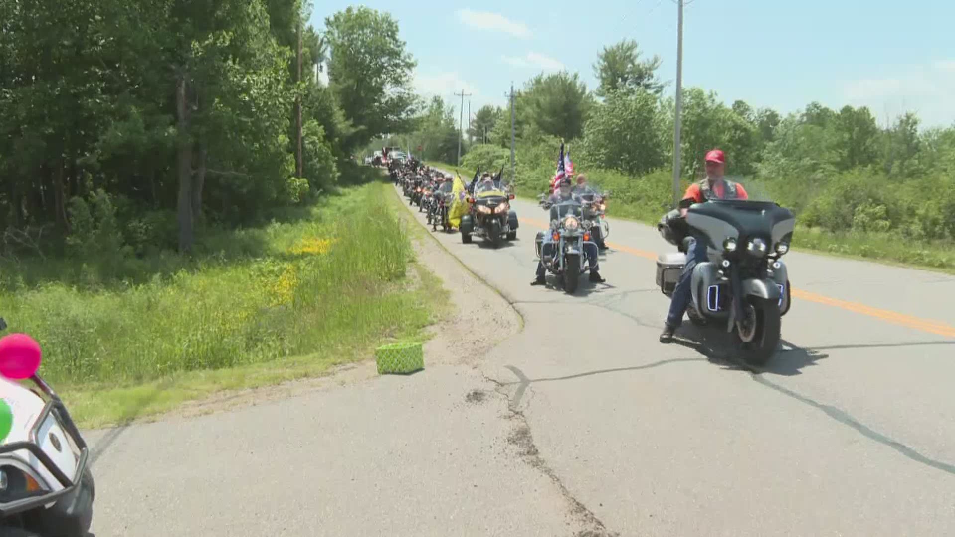 On Monday, Purple Heart and Bronze Star recipient Don Lucero turns 100. Dozens took part in a parade Sunday to honor the three-times prisoner of war.