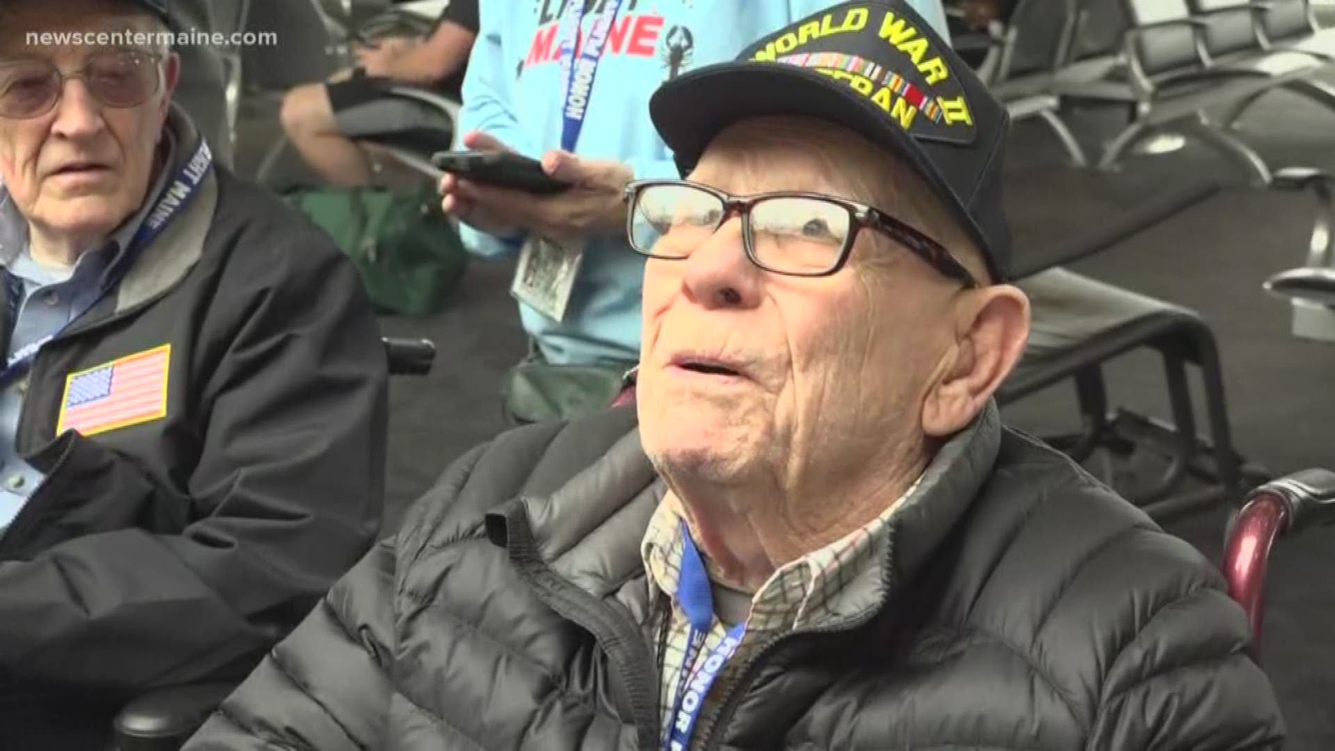 Honor Flight: Veterans make stop in Maryland