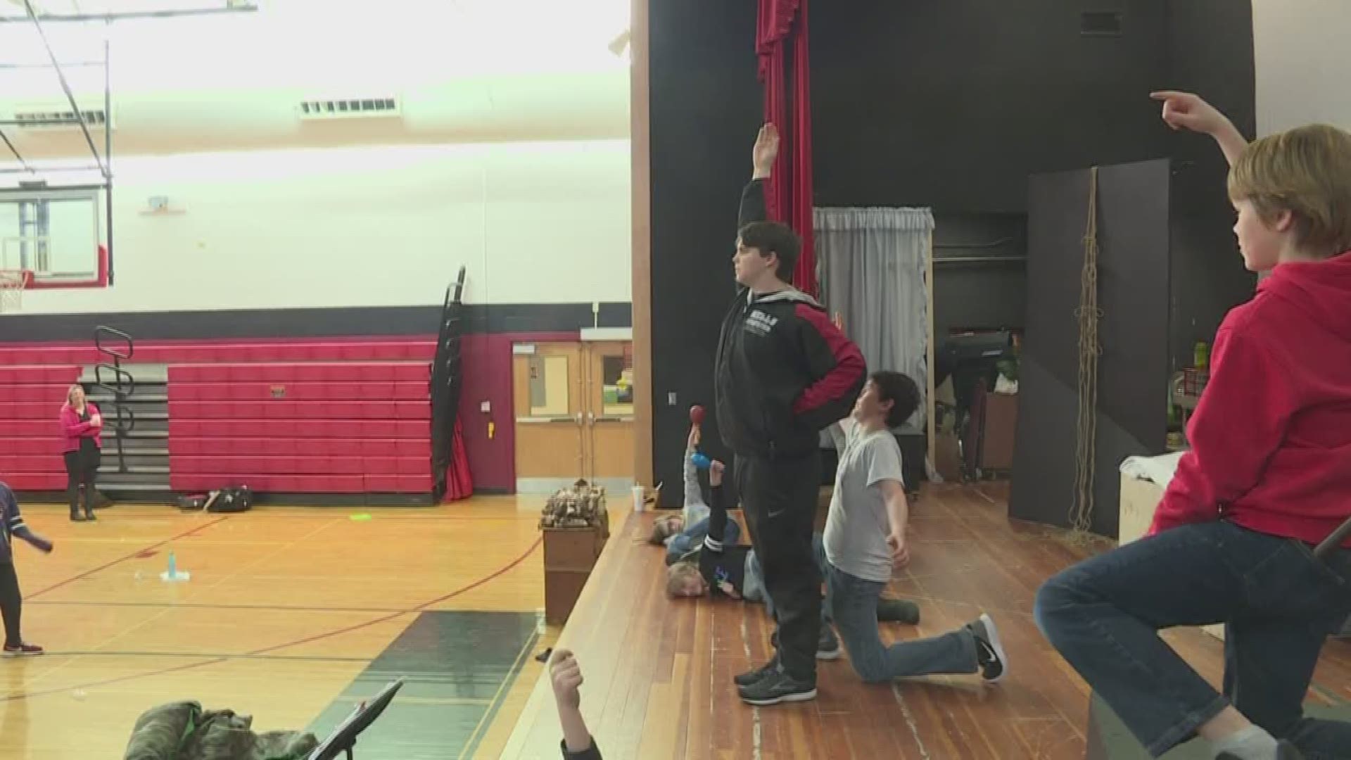 Feed ME: students at Wells Junior High are putting on a production of Peter Pan and asking that those who attend bring a food donation.