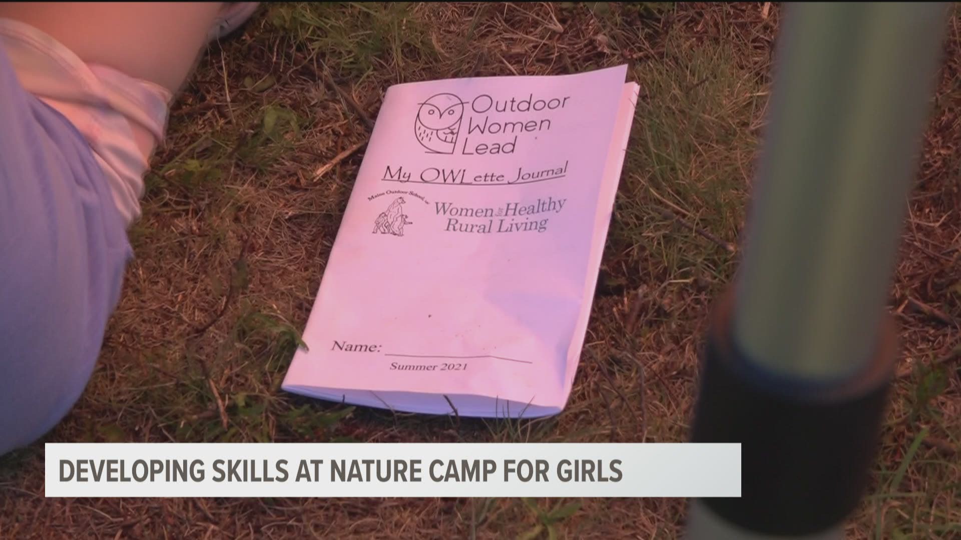 The camp is a way for girls to feel comfortable and learn skills about how to enjoy the natural world.