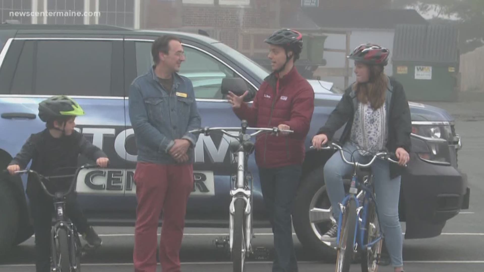 Cory Fromkin reports on National Bike to School Day