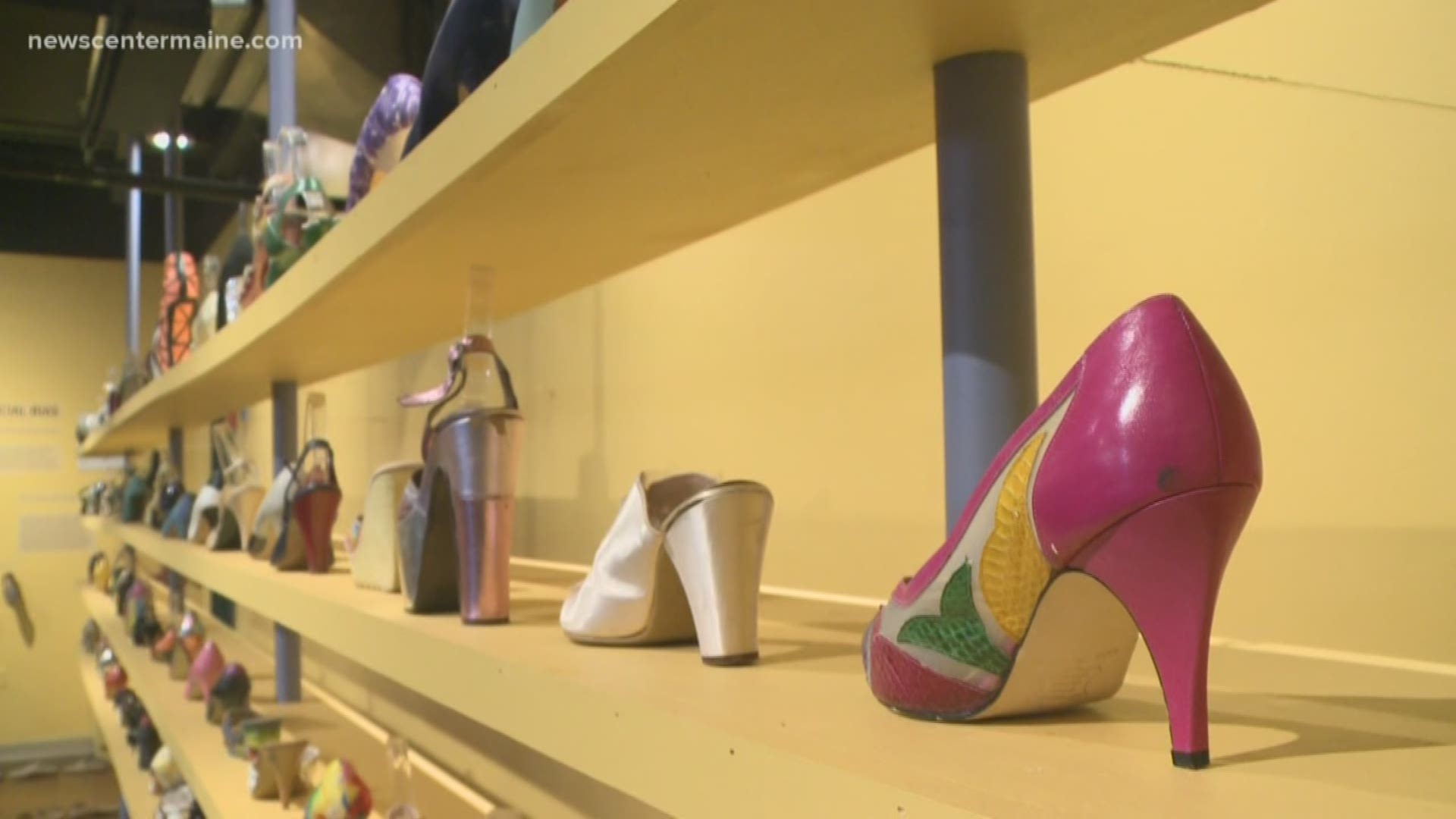 Christine McDowell has been collecting shoes since she was a child.