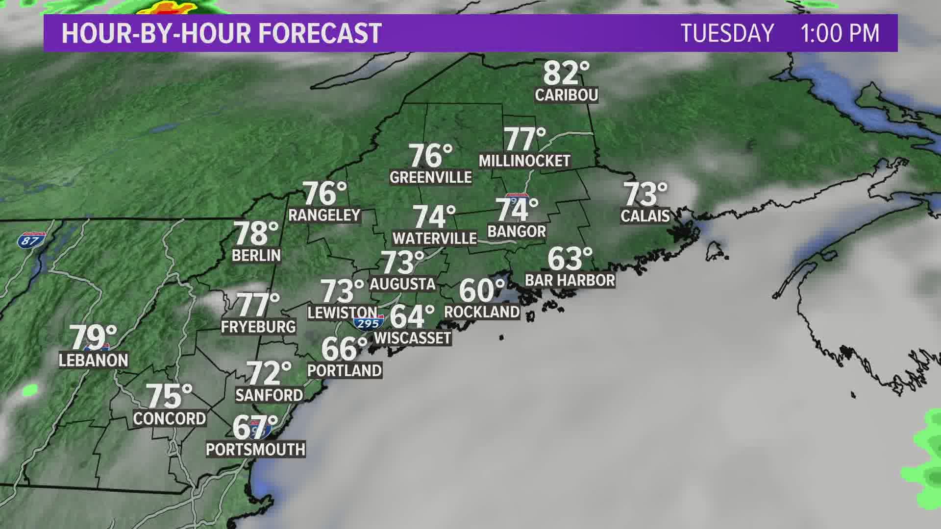 NEWS CENTER Maine Weather Video Forecast, Updated 11:30pm, May25th