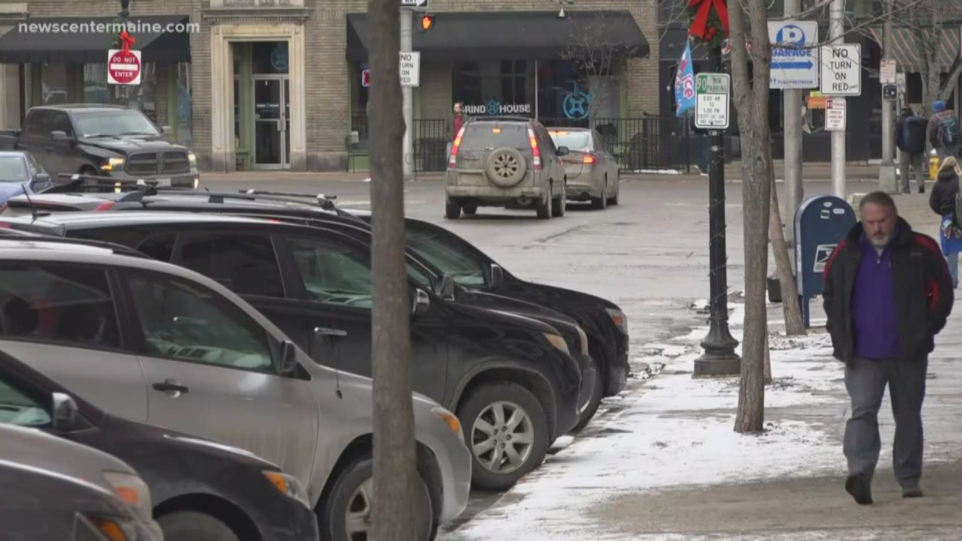 The downtown parking shuffle during parking bans
