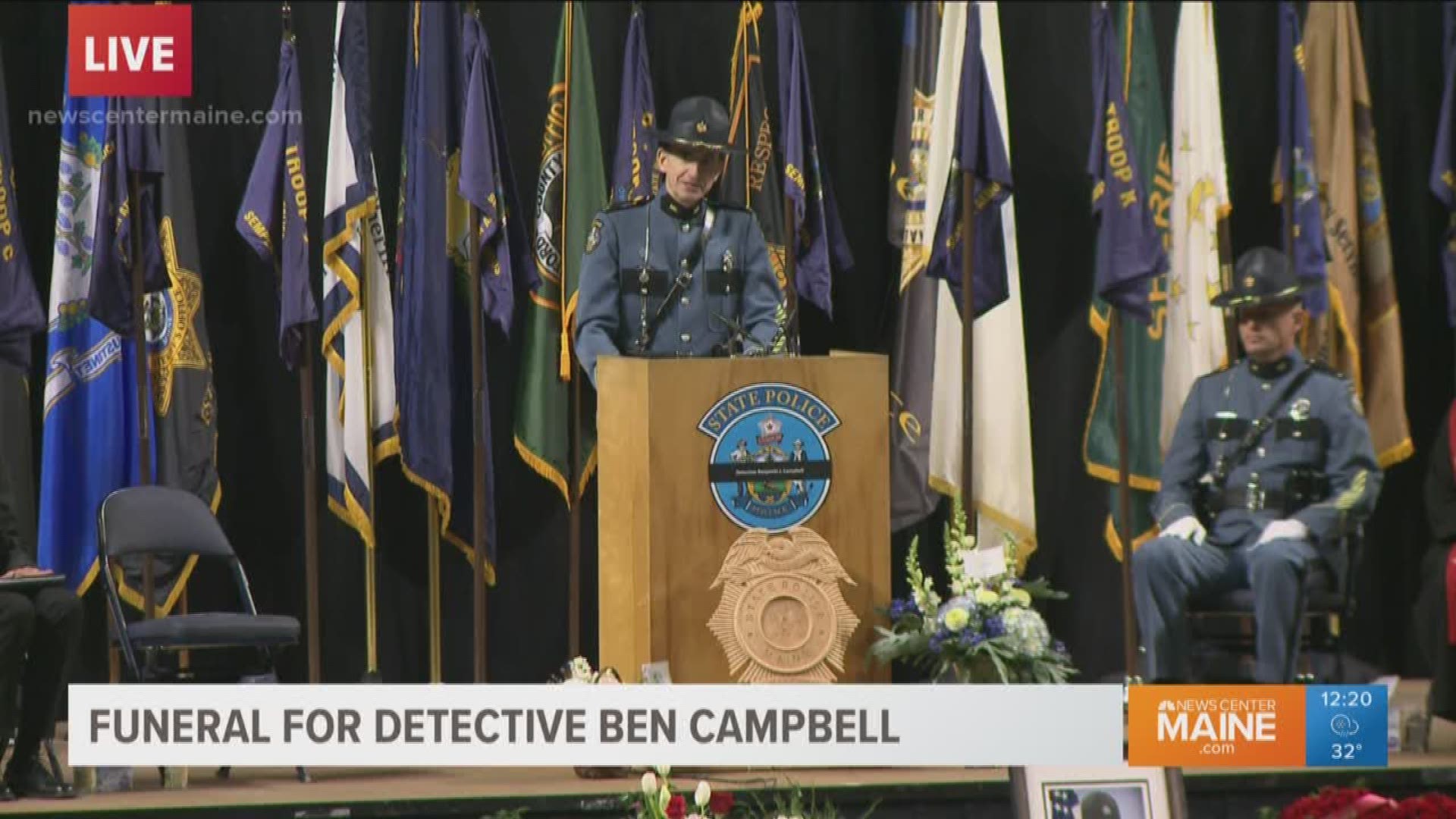 Detective Campbell service: Maine State Police Col. John Cote's full remarks