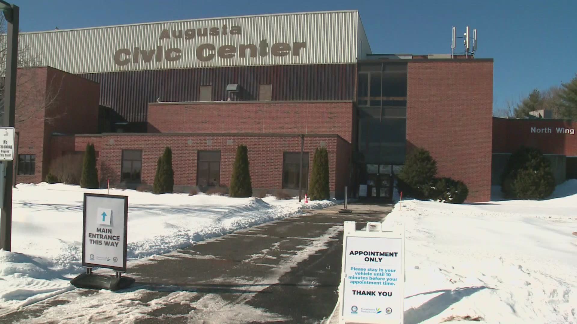 More Mainers will be able to find vaccinations, with today's opening of a new mass vaccine site in Augusta.