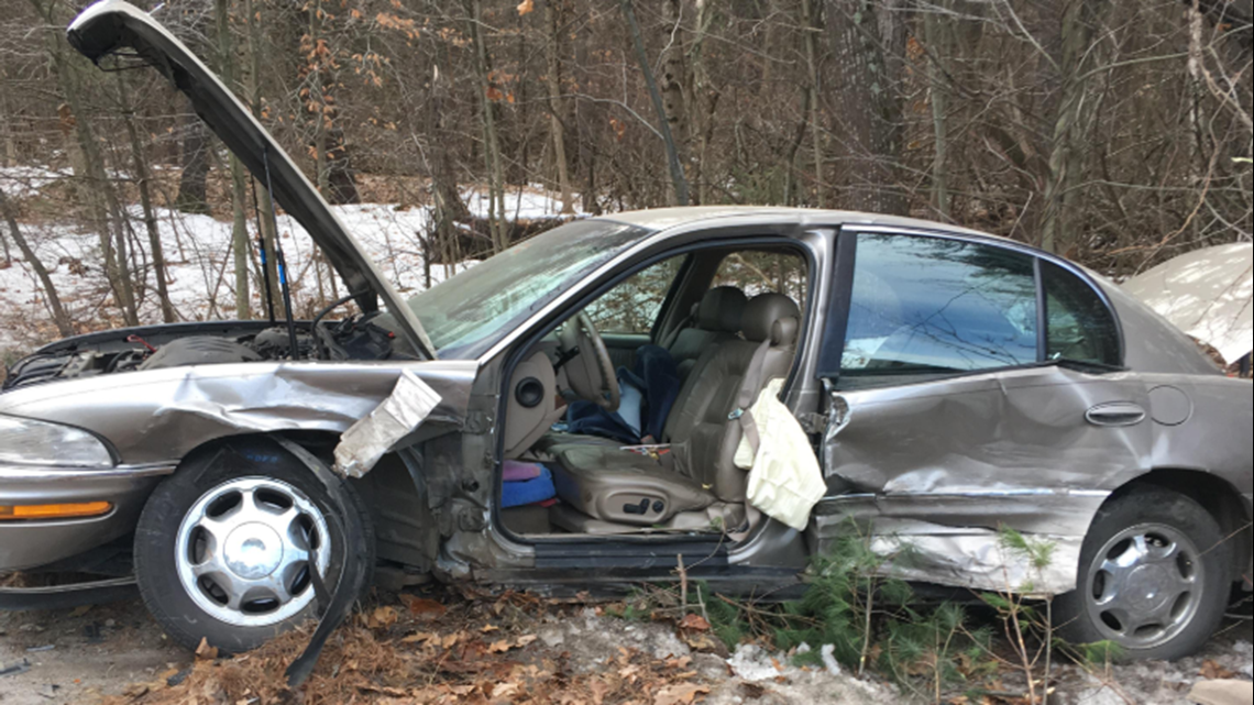 Motor vehicle chase turned into multivehicle accident in Windham