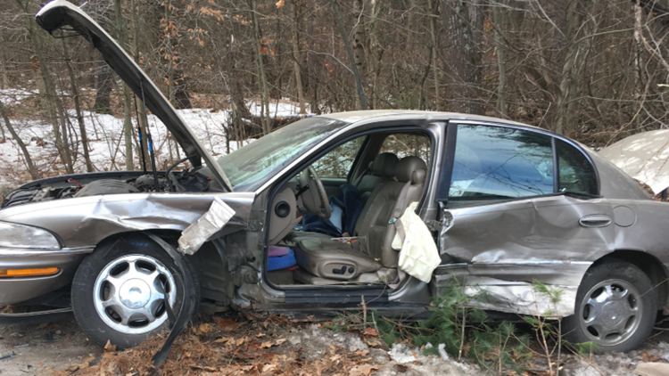 Motor vehicle chase turned into multi-vehicle accident in Windham