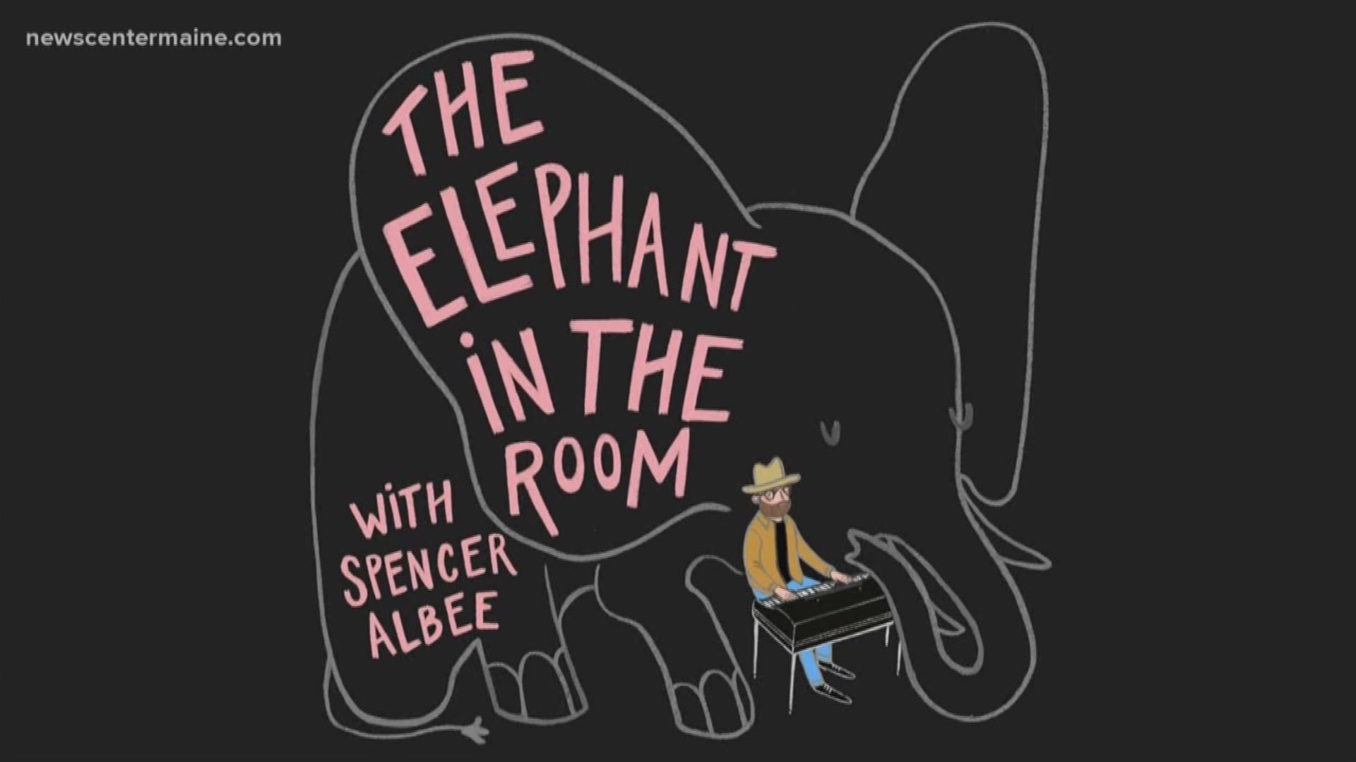 Spencer Albee introduces his newest project, a variety show, The Elephant in the Room.