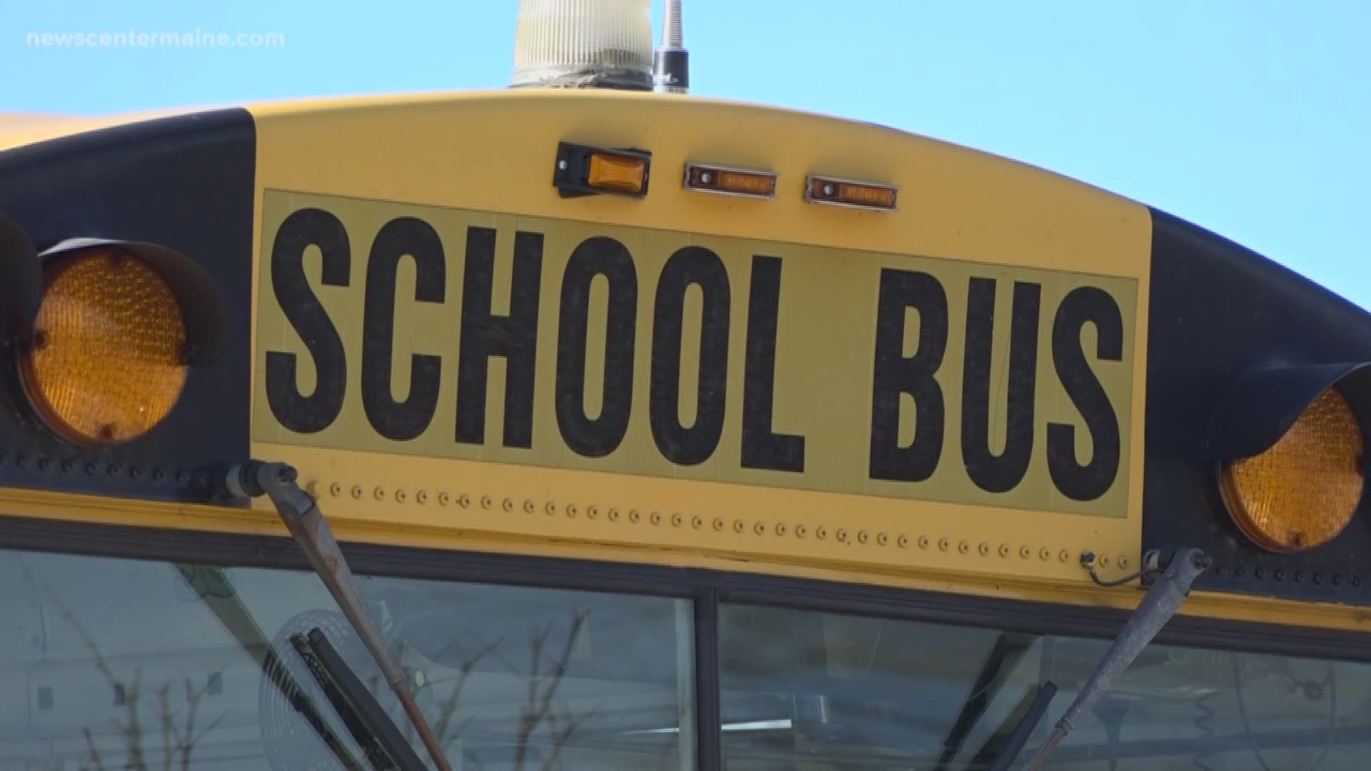 The bus battle in Swanville is over-- at least that's what school officials there are saying.