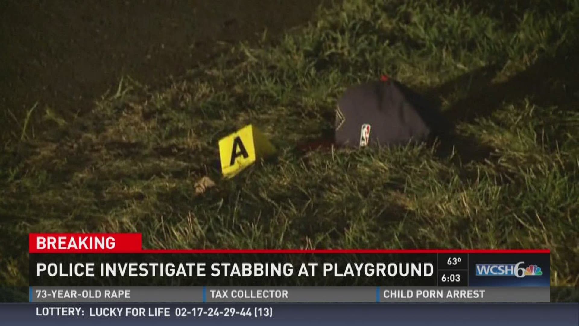 Police investigate stabbing at playground