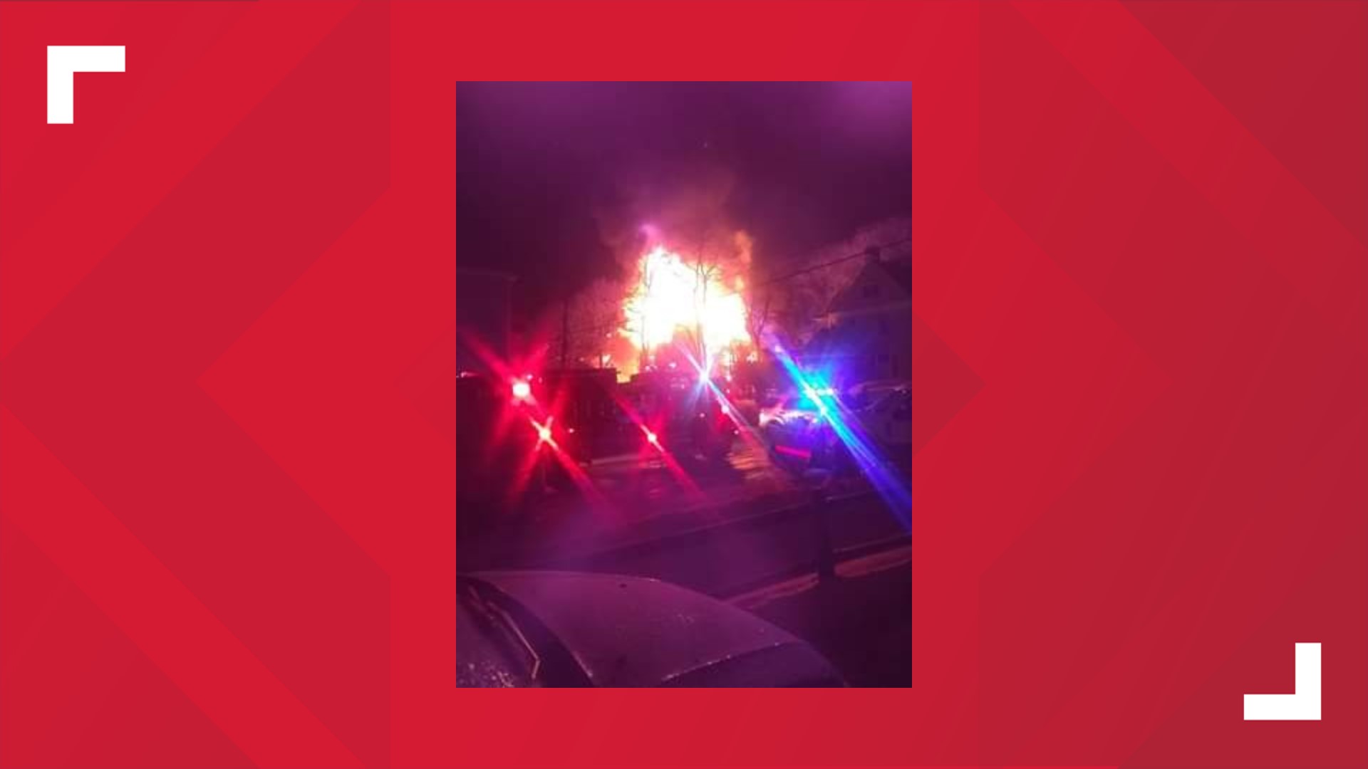 Massive Rumford, Maine building fire reported on Hancock Street