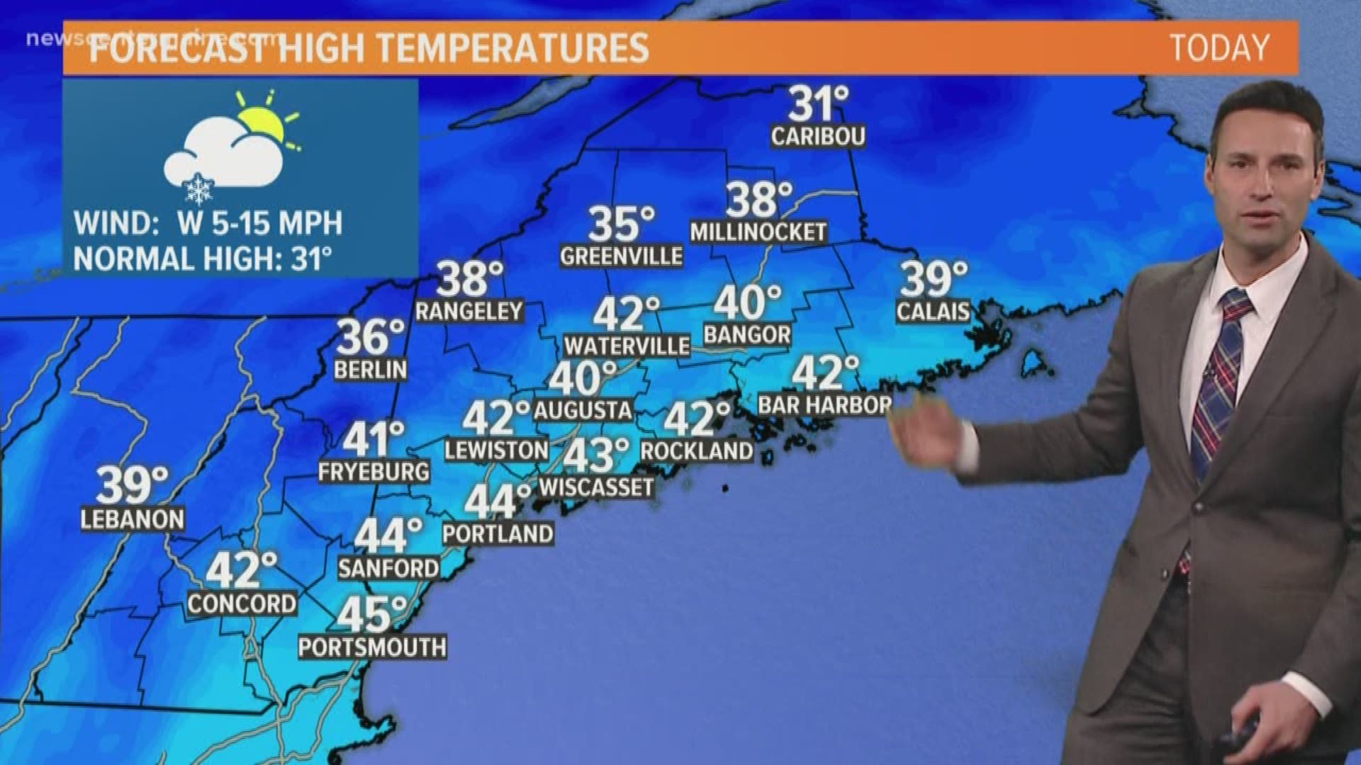 NEWS CENTER Maine Weather Video Forecast updated on Monday January 27 at 7am