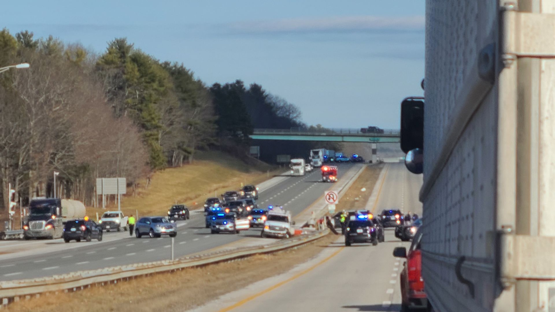 Turnpike Closed Southbound After Crash Involving State Police ...