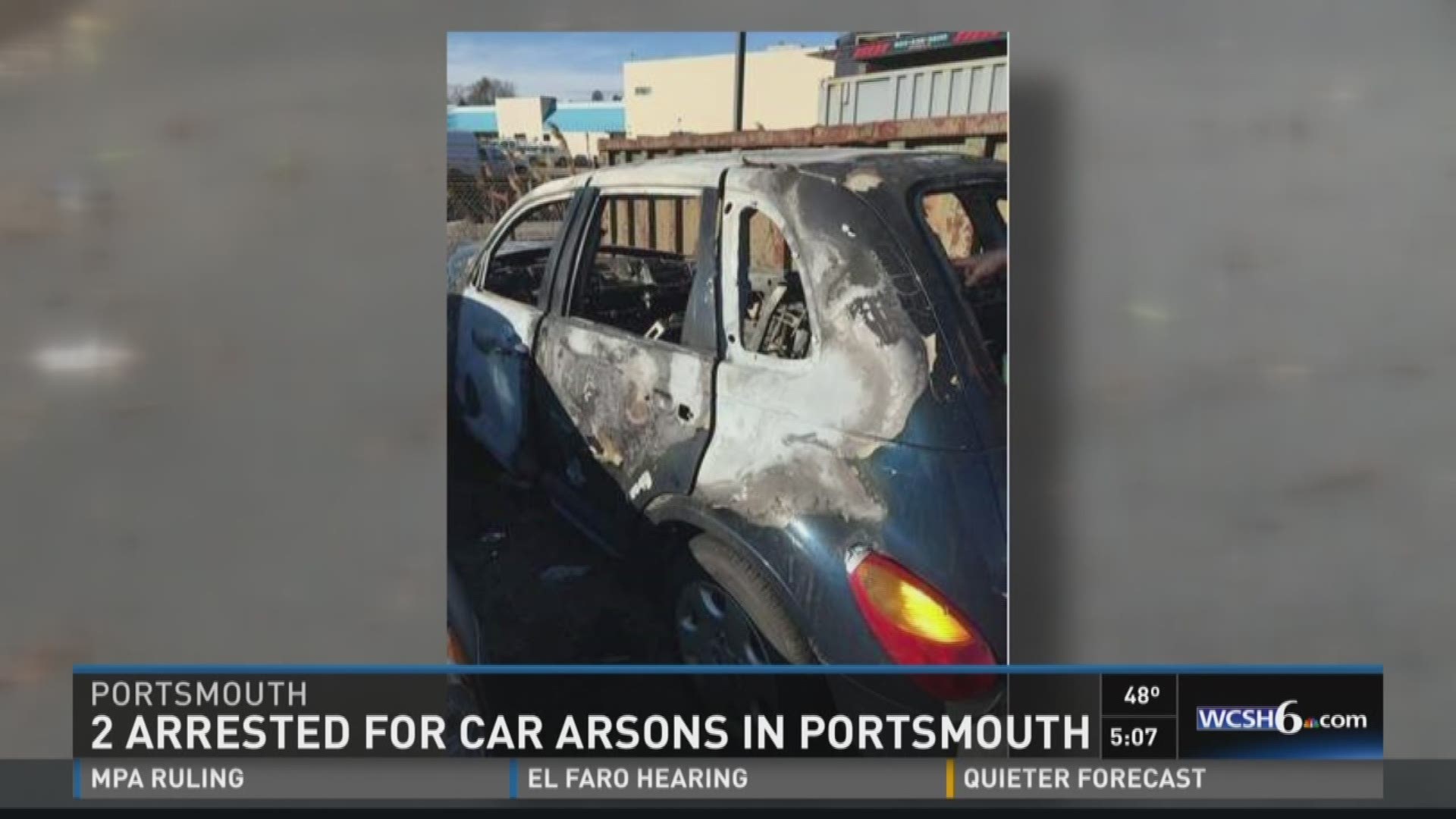 Portsmouth arson charges