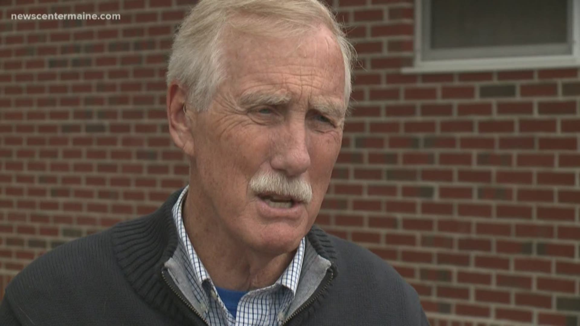 Senator Angus King gave his thoughts about the impeachment inquiry.