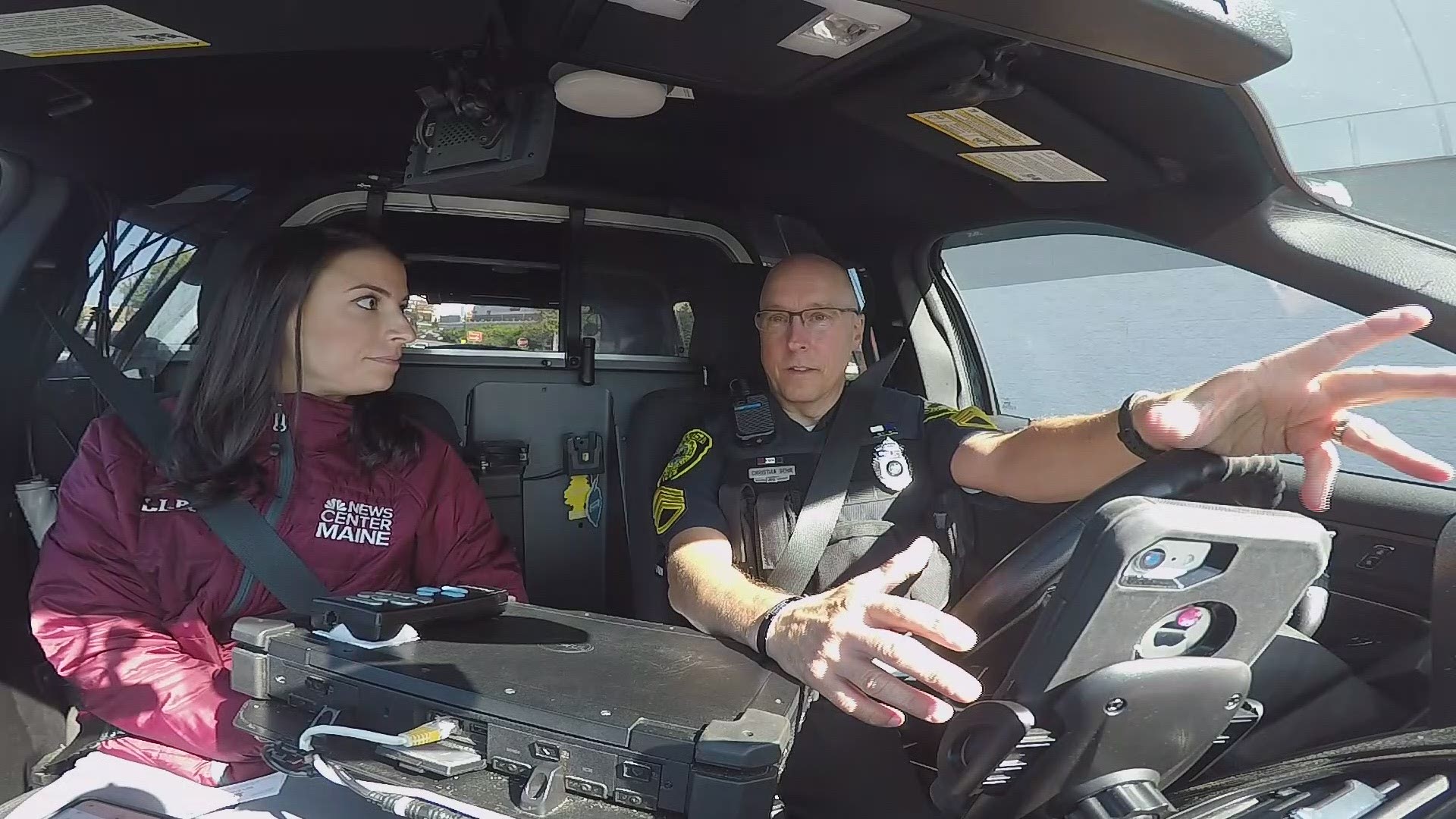 NEWS CENTER Maine's Roslyn Flaherty talks with Augusta Police Sgt. Christian Behr about how to navigate the state's new hands-free law.