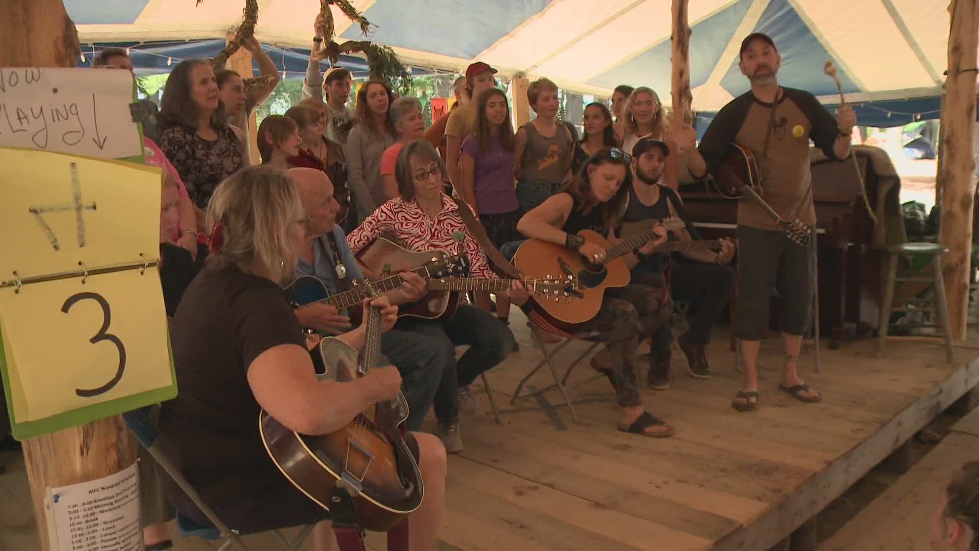 Maine Fiddle Camp brings musicians together for a week of music and comradery.