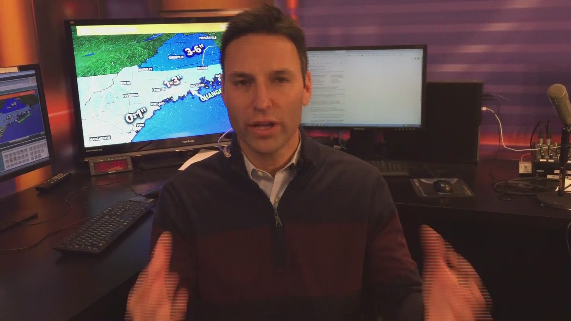 Todd gives us the run down for this morning's snowy commute.