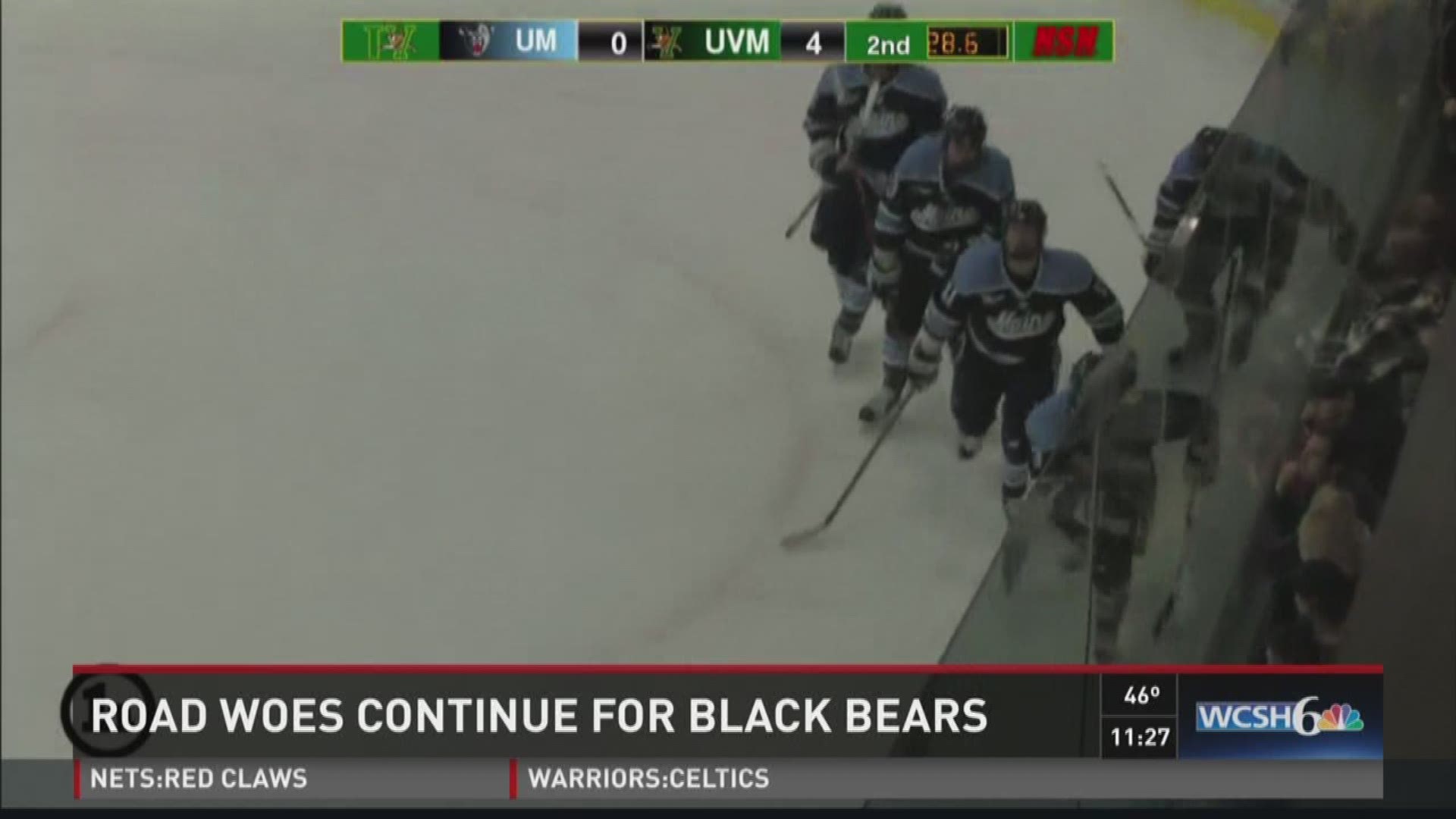 Road woes continue for Black Bears