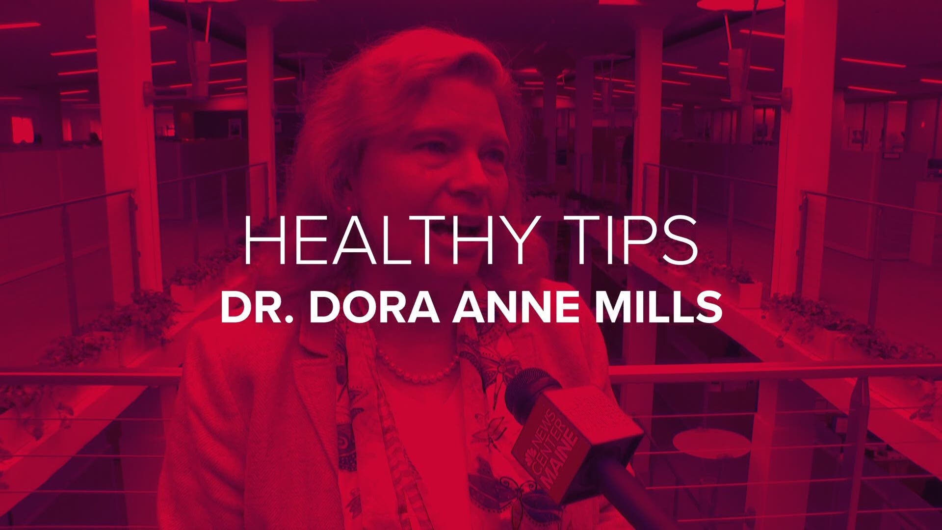 Avoiding sickness tips with Dr. Dora Anne Mills.