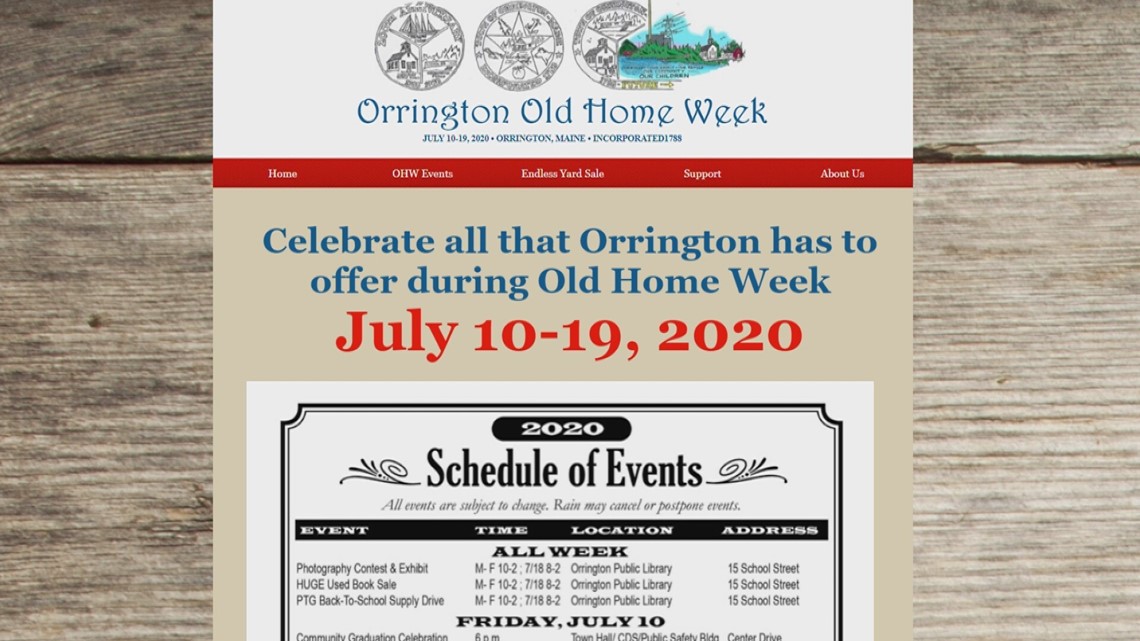 Town of Orrington hosts Old Home Week