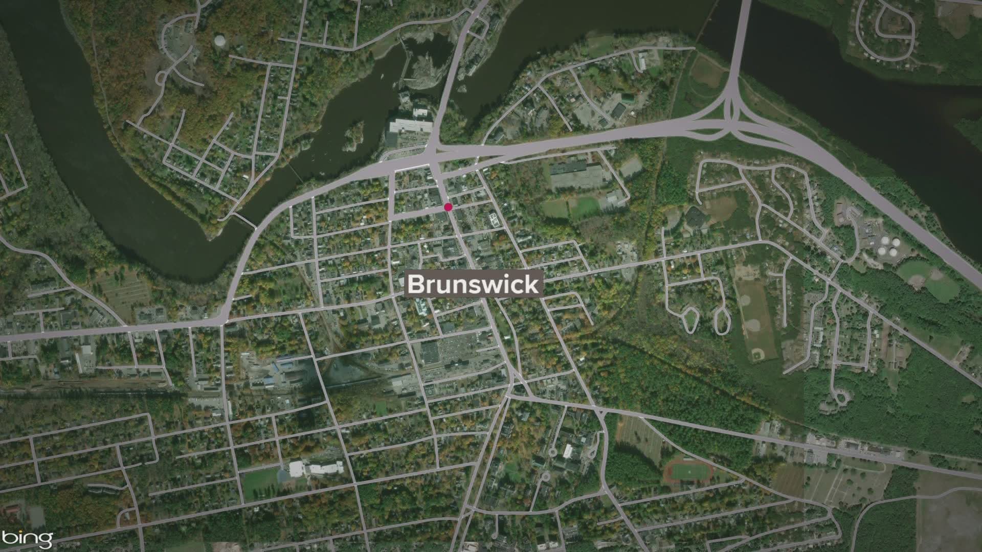 A woman in Brunswick used a baseball bat to fight off a fox after it bit her.