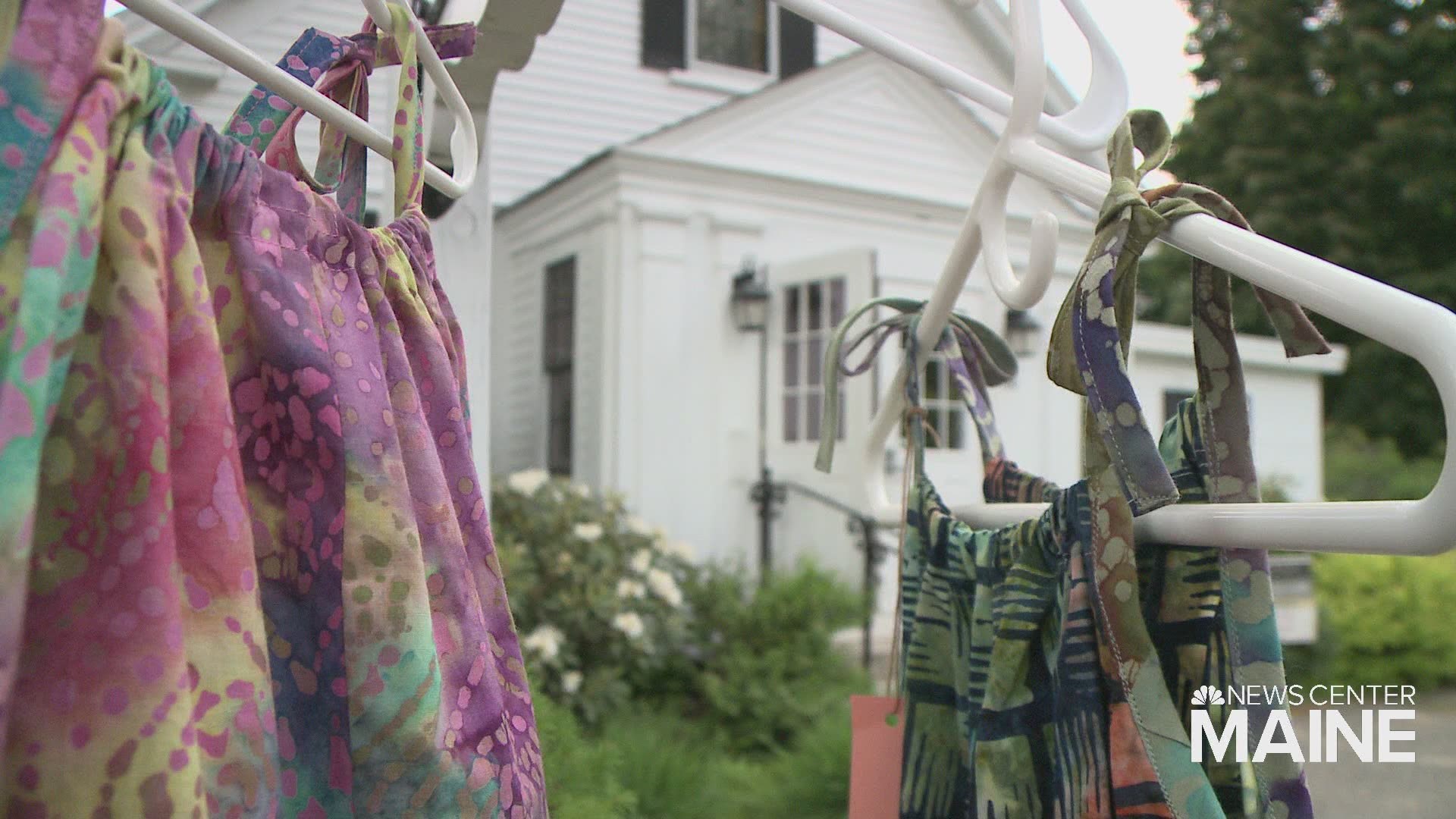 There's an ever growing group in Maine spending their spare time crafting clothing for people they will likely never meet; with a goal of keeping young girls safe from sex trafficking.